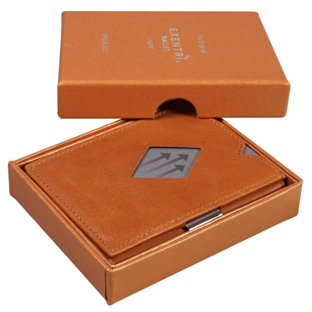 war Accompany vegetarian Buy Exentri RFID COGNAC Wallet From Official Dealer From Sweden Online