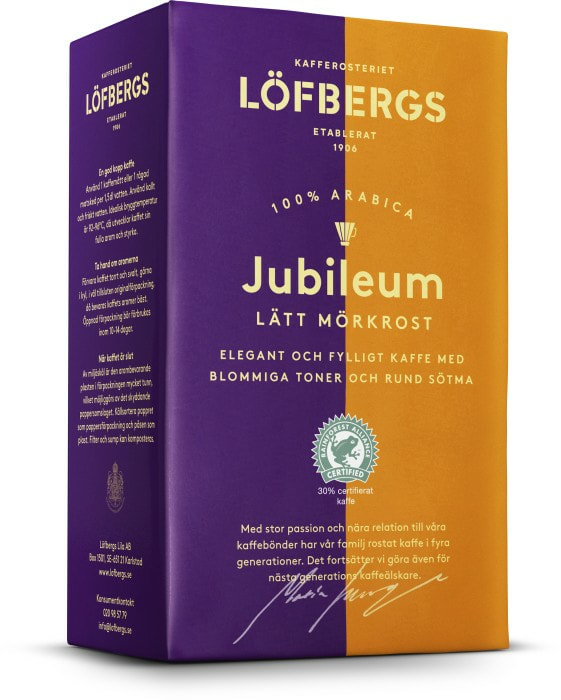 Buy Löfbergs Lila Jubileum Coffee From Sweden Online - Made in Scandinavian