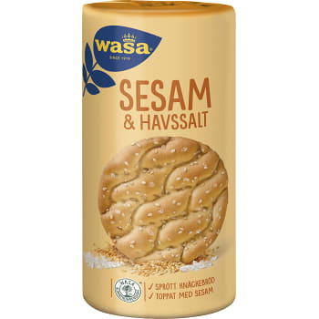 Buy WASA Sesame & Sea Salt Crispbread From Sweden Online - Made in  Scandinavian