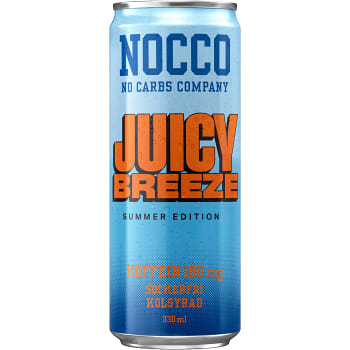Buy Nocco Energy Drink Juicy Breeze Caffeine 180mg Sugar-free Online From  Sweden - Made in Scandinavian