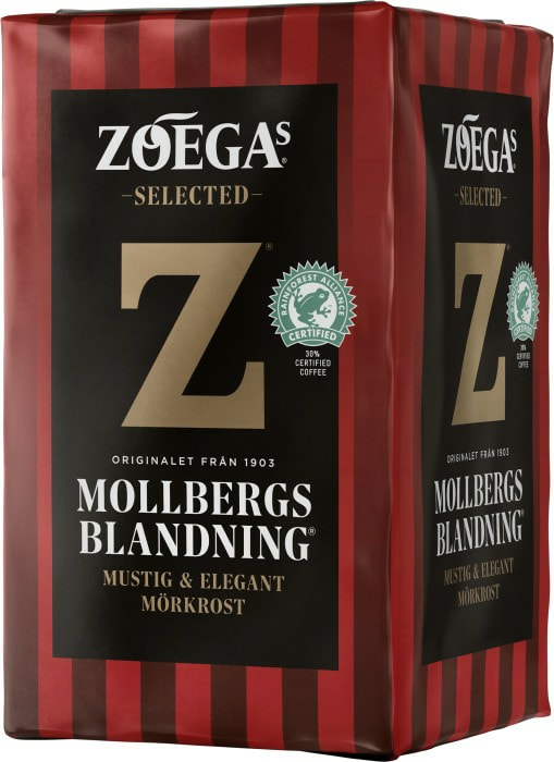 Buy Zoegas Mollbergs Blandning Dark Roast Filter Ground Coffee Online